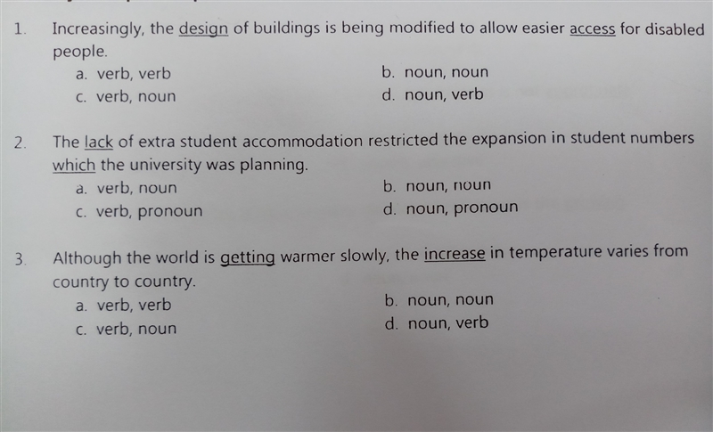 Identify what part of speech each underlined word is ?-example-1