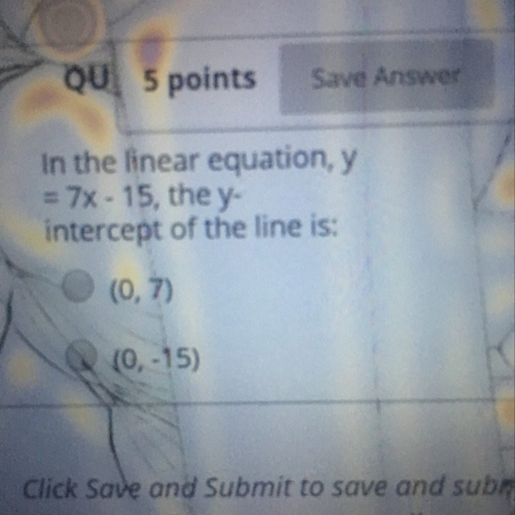 In the linear equation =7-example-1