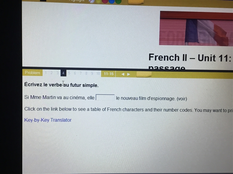 Would someone please help me with my French? Thank you!-example-2