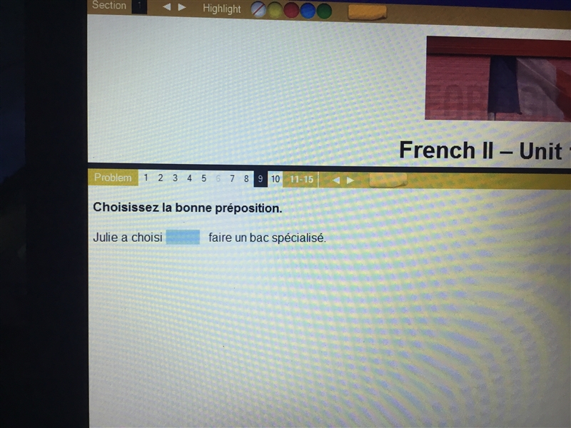 Would someone please help me with my French? Thank you! Multiple Choice 6: a) souvenir-example-2