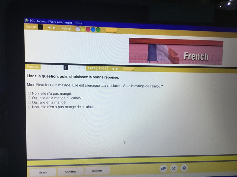 Would someone please help me with my French? Thank you!-example-3