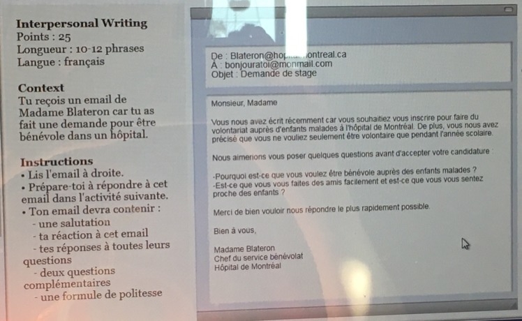 Can someone help me please?? It says to ask two questions, I’m not sure what to ask-example-1