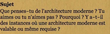 PLEASE HELP! FRENCH! ANSWER CAN BE IN ENGLISH OR FRENCH!! ANSWER MUST BE 4-6 SENTENCES-example-1