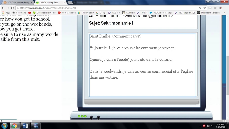 PLS HELP ME!!! Can you check if it's correct/conjugated!?-example-1