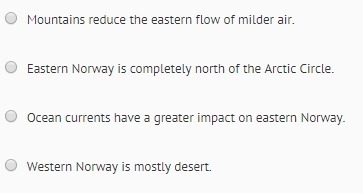 Why does eastern Norway have colder and snowier winters than western Norway?-example-1