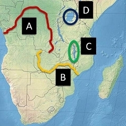 HELP ASAP Which of the waterforms on the map above is not identified correctly? A-example-1