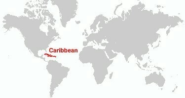 The location of the Caribbean on the world map?-example-1