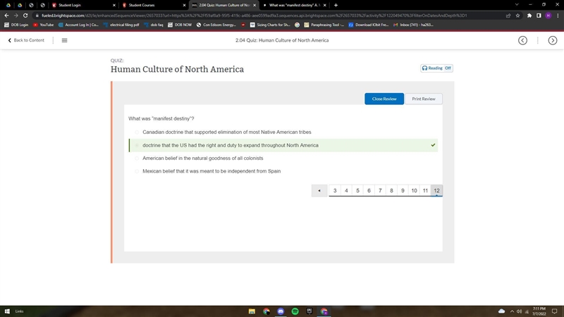 What was “manifest destiny” A. Mexican believe that it was meant to be independence-example-1