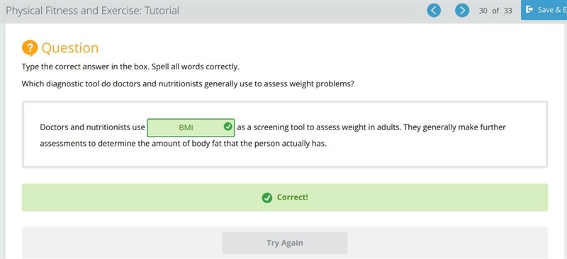 Which diagnostic tool do doctors and nutritionists generally use to assess weight-example-1