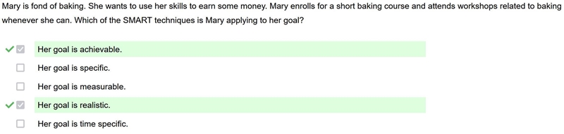 Mary is fond of baking. She wants to use her skills to earn some money. Mary enrolls-example-1