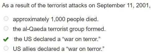 As a result of the terrorist attacks on September 11, 2001,-example-1