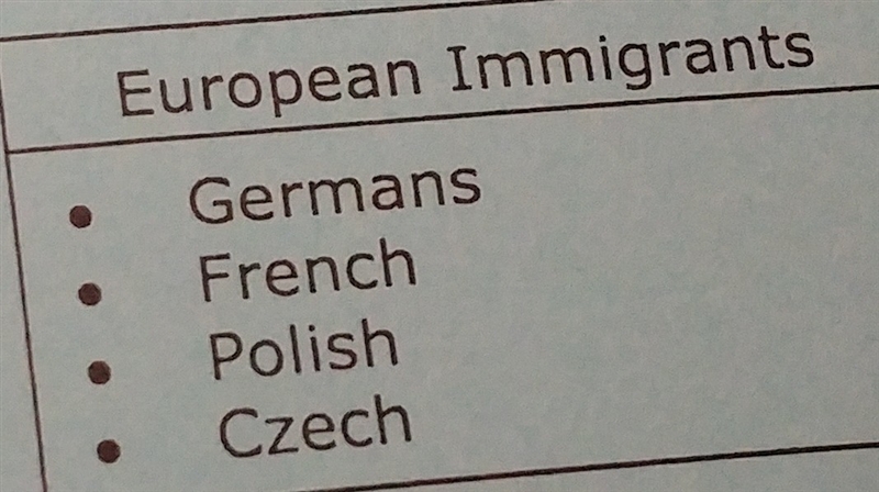 (PLZ ANSWER ASAP)In the 19th Century,these ethnic groups settled in various towns-example-1