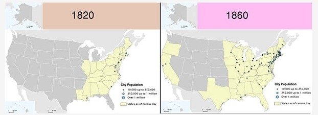 Hey! Can someone help me? Thanks! :) Review the maps above. Which of the following-example-1