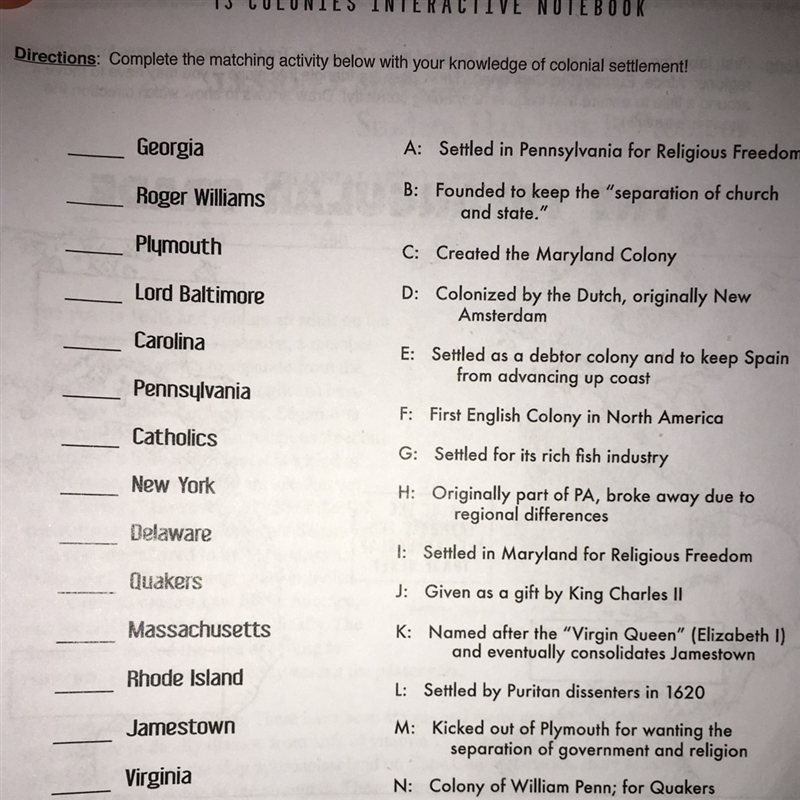 Help me with the 13 colonies-example-1