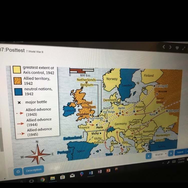 What does this map show about Germany’s geographic position-example-1