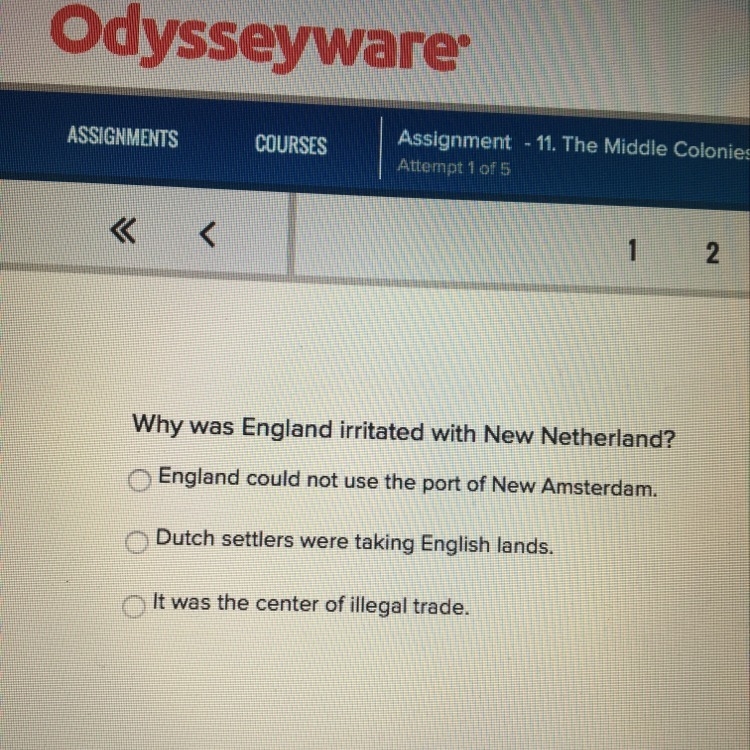 Why was England irritated with new Netherland-example-1