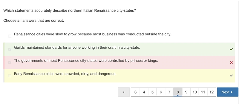 Which statement accurately describe northern Italian renaissance city-state A early-example-1