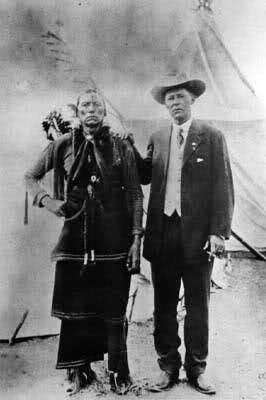 Quanah Parker helped Texas ranchers lease millions of acres of grazing land in an-example-1