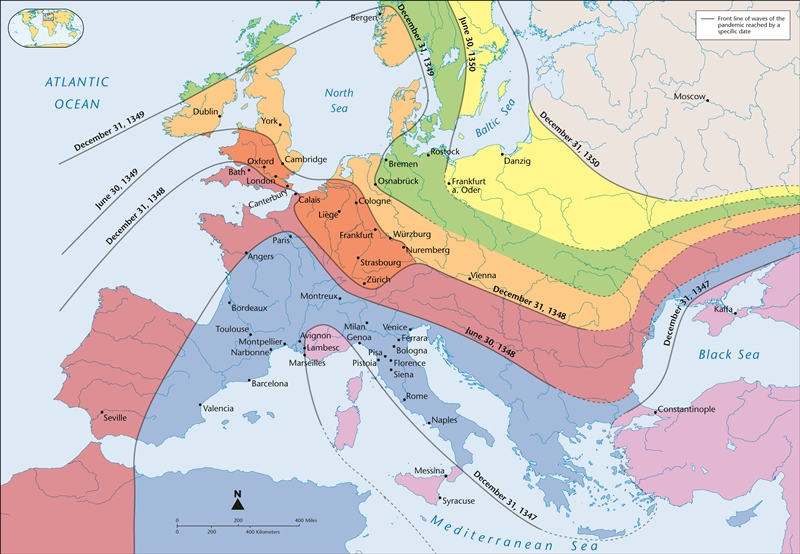 PLEASE HELP!!! Study the map below. Which idea is best illustrated by the map? A. The-example-1