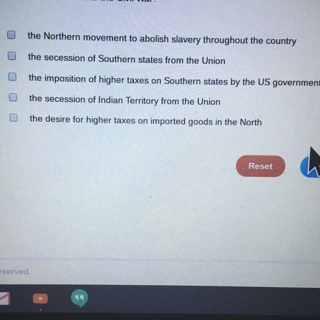 Which THREE factors led to the civil war?17pts-example-1