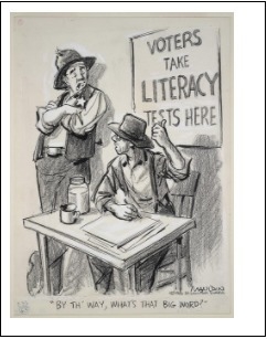 Explain the amendment or liberty being violated in this cartoon-example-1