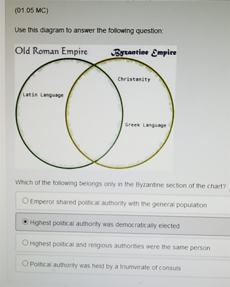 13. Use this diagram to answer the following question. Which of the following belongs-example-1