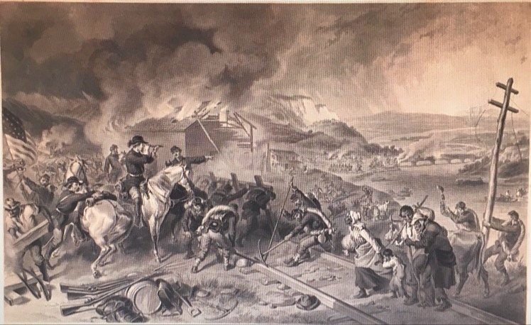 What was the major effect of the action shown in this engraving? A) restricting shipment-example-1