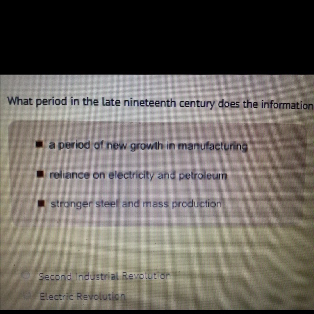 What period in the late nineteenth century does the information in the box describe-example-1