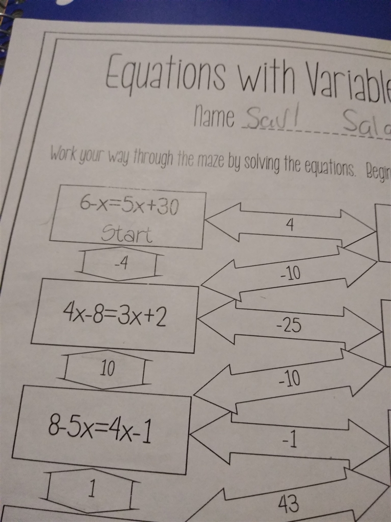 Equations with Variables on both sides help-example-1