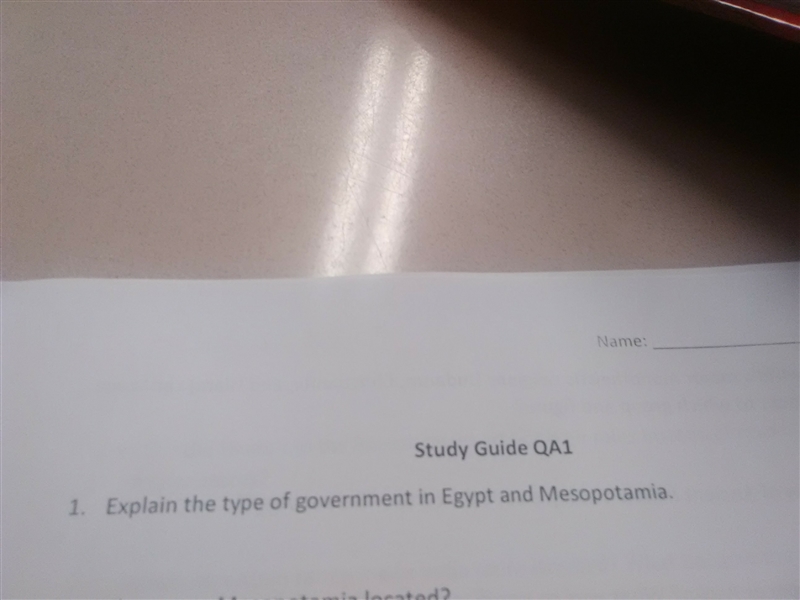 Explain the type of government in egypt and mesopotamia-example-1