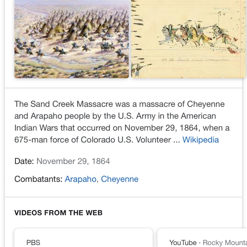 What was the sand creek massacre-example-1