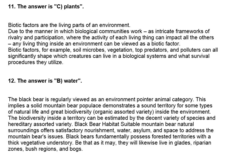 Ecologists study how relationships between biotic and abiotic factors impact the many-example-1