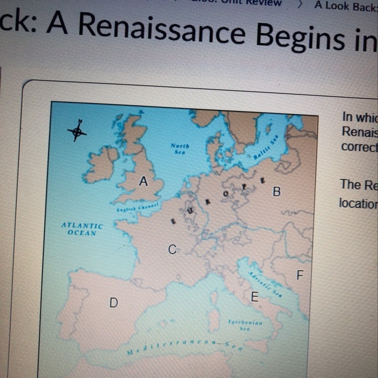 In which location did the Renaissance began? Help quick-example-1