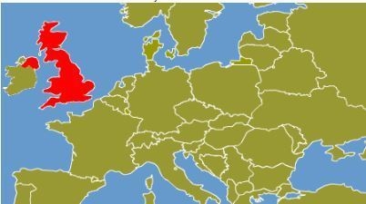 What is the name of the country in red : France , Germany , The Netherlands , United-example-1