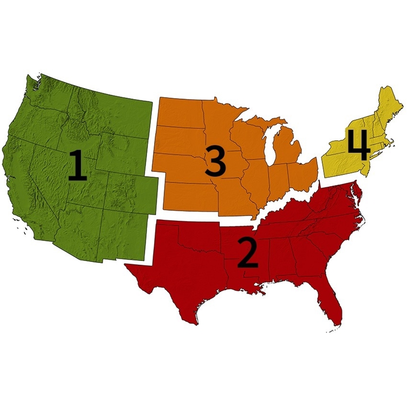 PLEASE HURRY Which Native American group lived in the region shaded orange (#3) on-example-1