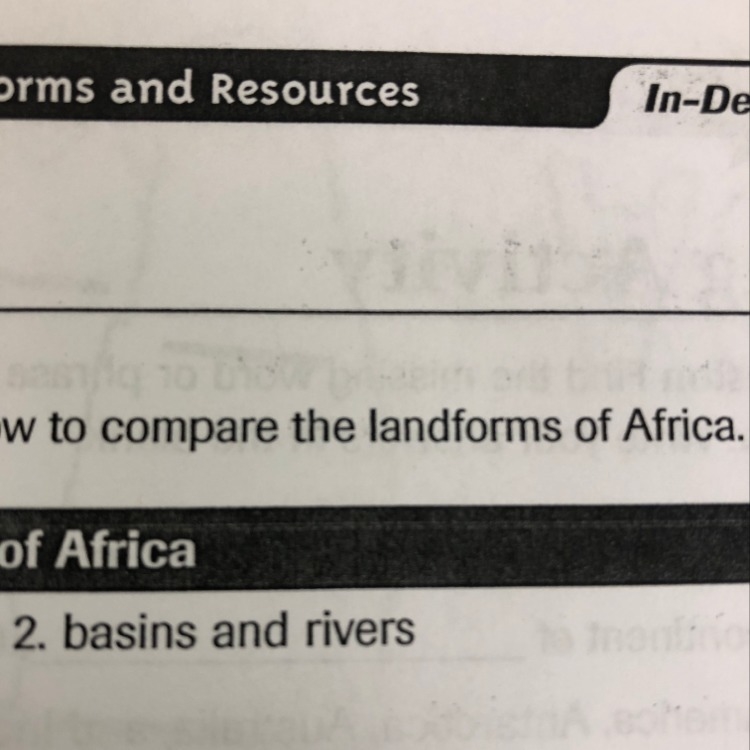 What are the basins and rivers of Africa-example-1