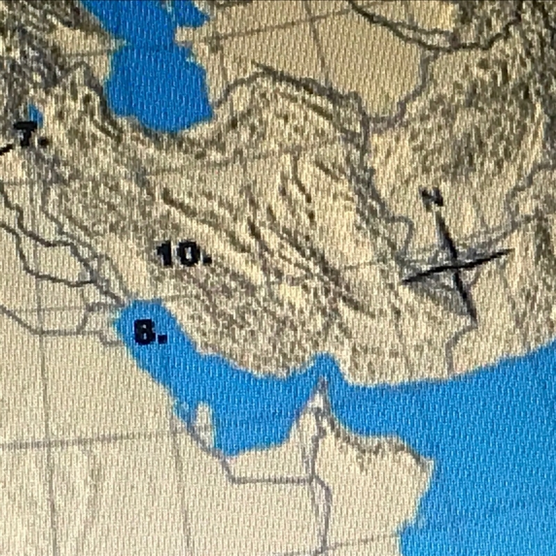 Which geographic feature is indicated by #10-example-1