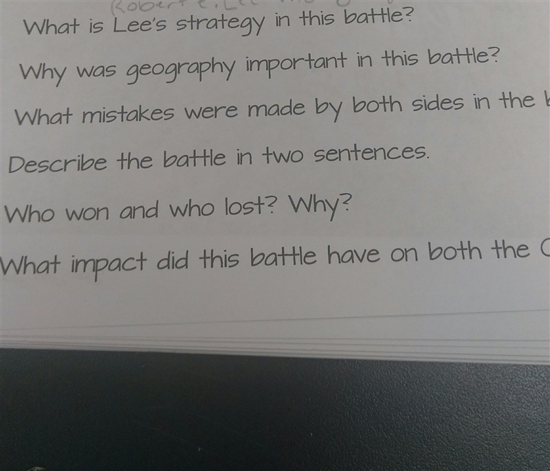 For the battle of Antietam what is Lee's strategy in this battle??-example-1