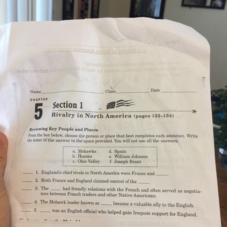 If you guys could put the letter to the number it goes to that would be a big help-example-1