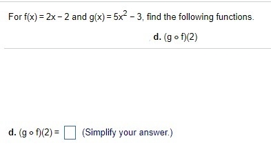 QF Q6.) Find the following function for d.-example-1