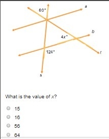 Lines a and b are parallel.-example-1