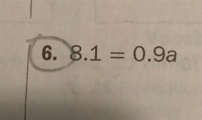 Middle School HW help Please? "Solve each equation. Check your solution&quot-example-1