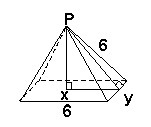 PLEASE HELP ME!!!! Given: regular square pyramid Find Py-example-1