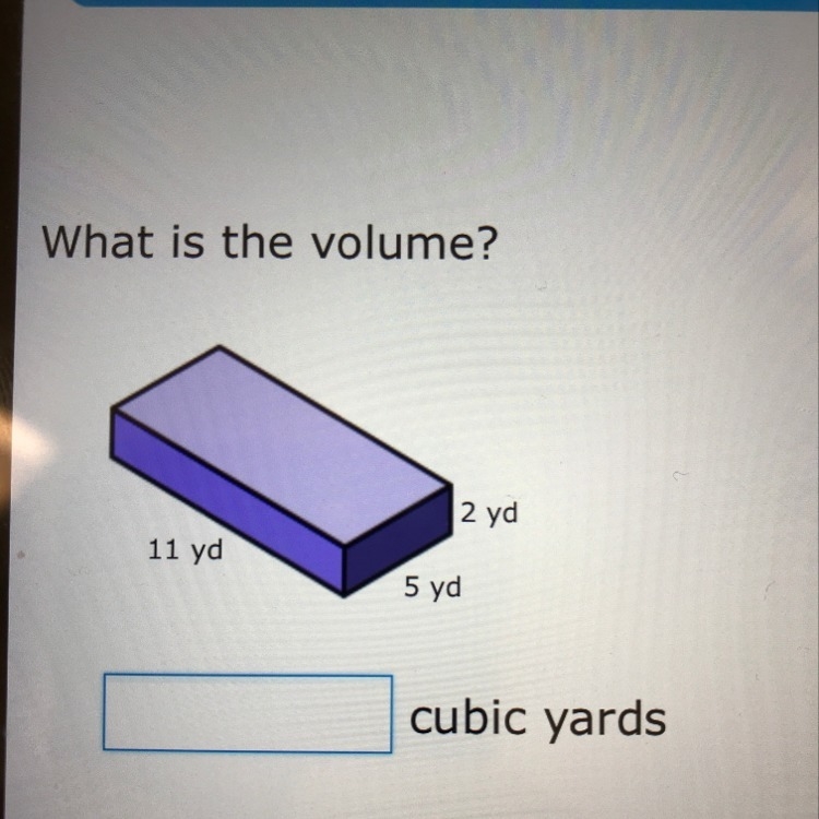 I really need help! What is the volume?-example-1