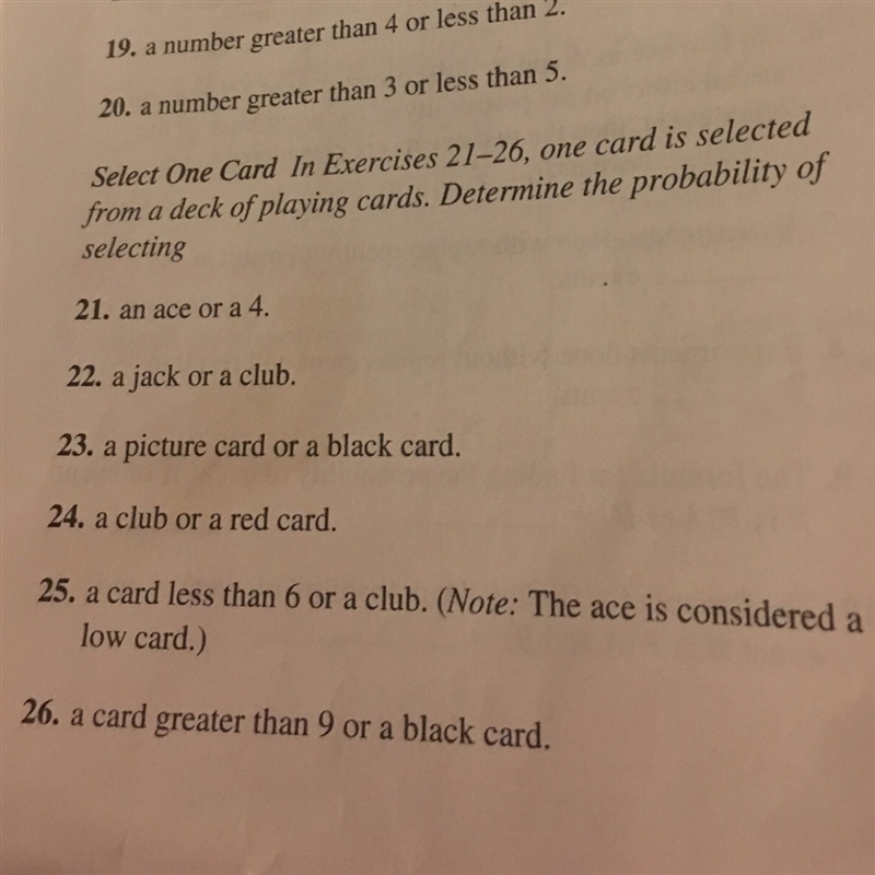 Help Please! Help me answer these questions #21, 23, 25-example-1