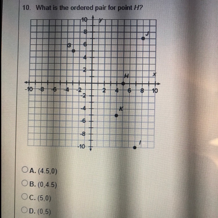 What is the ordered pair point of H?-example-1