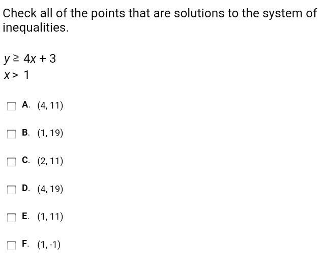 Can someone please check all the CORRECT points-example-1