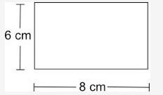 What will be the perimeter and the area of the rectangle below if it is enlarged using-example-1