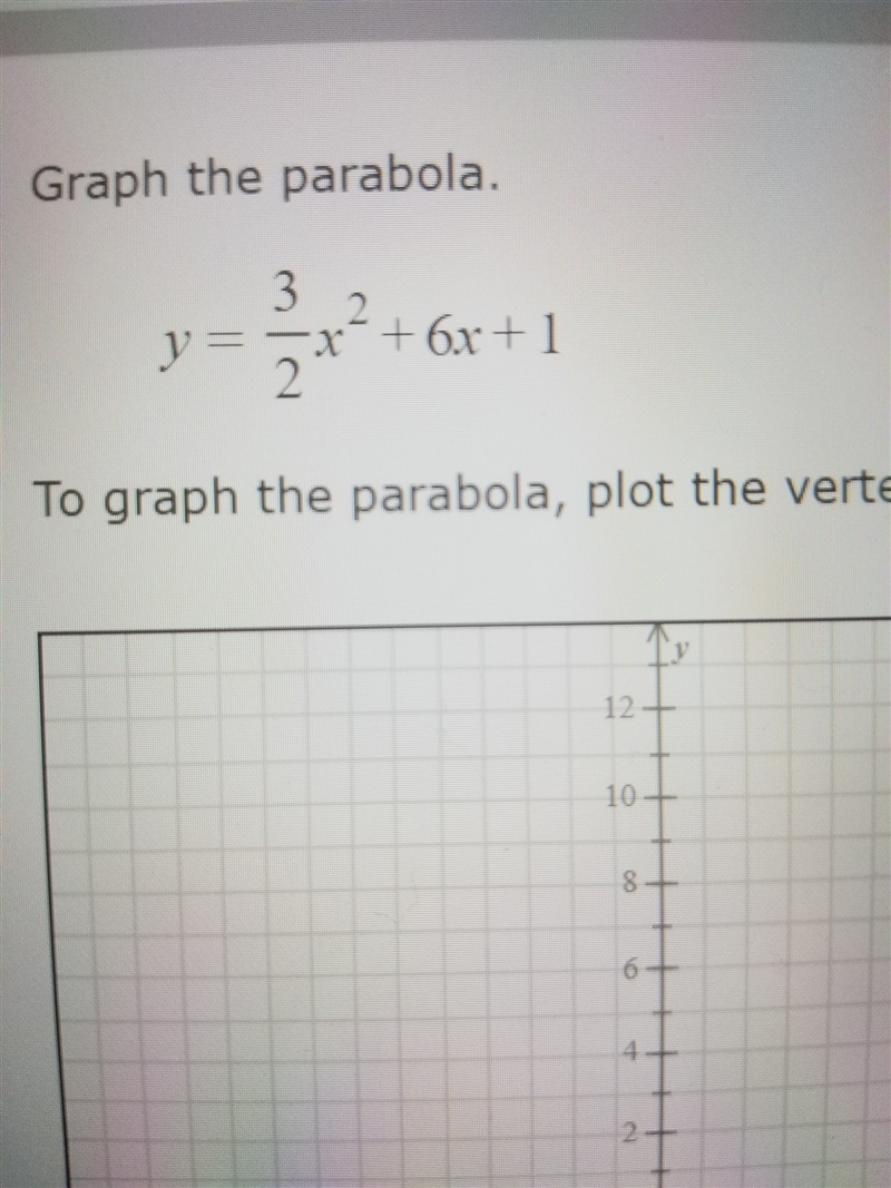 How do I graph the parabola?-example-1