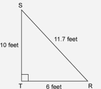 What is the area of Δ STR?-example-1